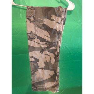 Youth Camo Pants Slim